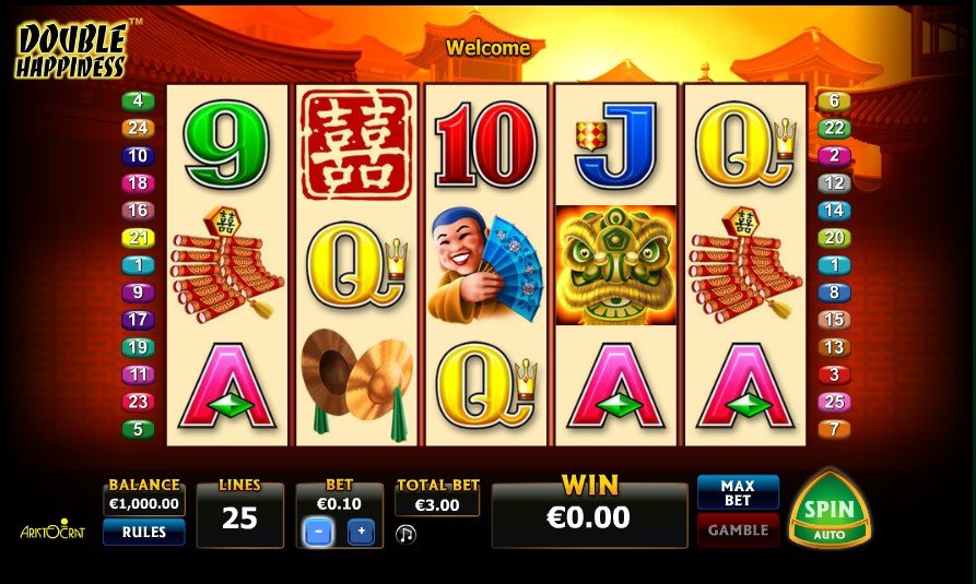 Double Happiness Pokie Review