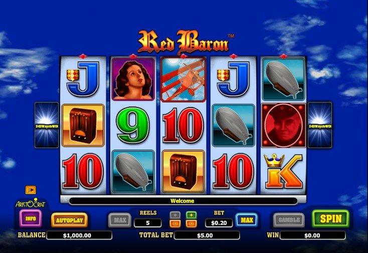 Red Baron Pokie Review