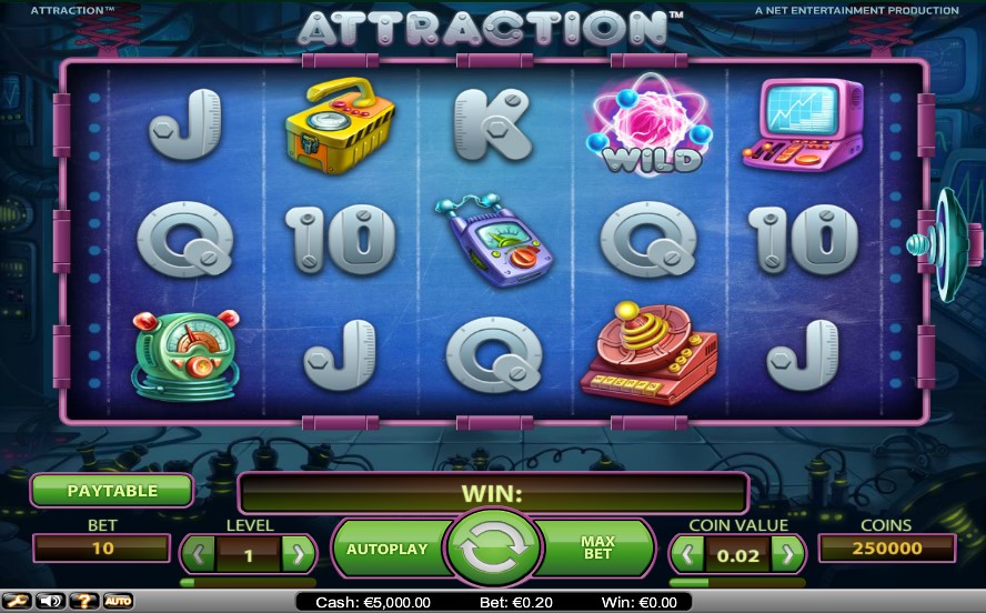 Attraction Pokie Review