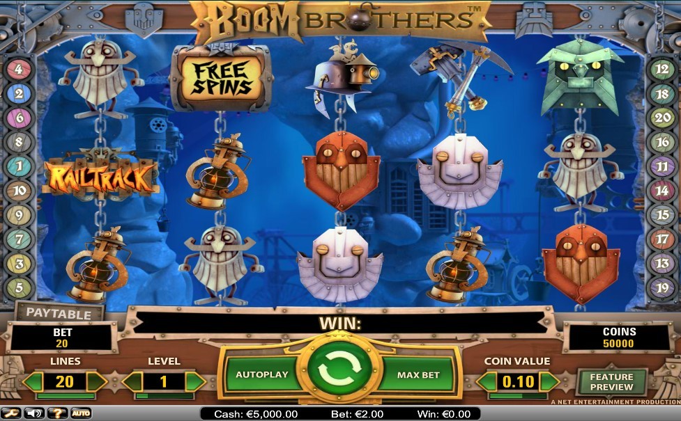Boom Brothers Pokie Review