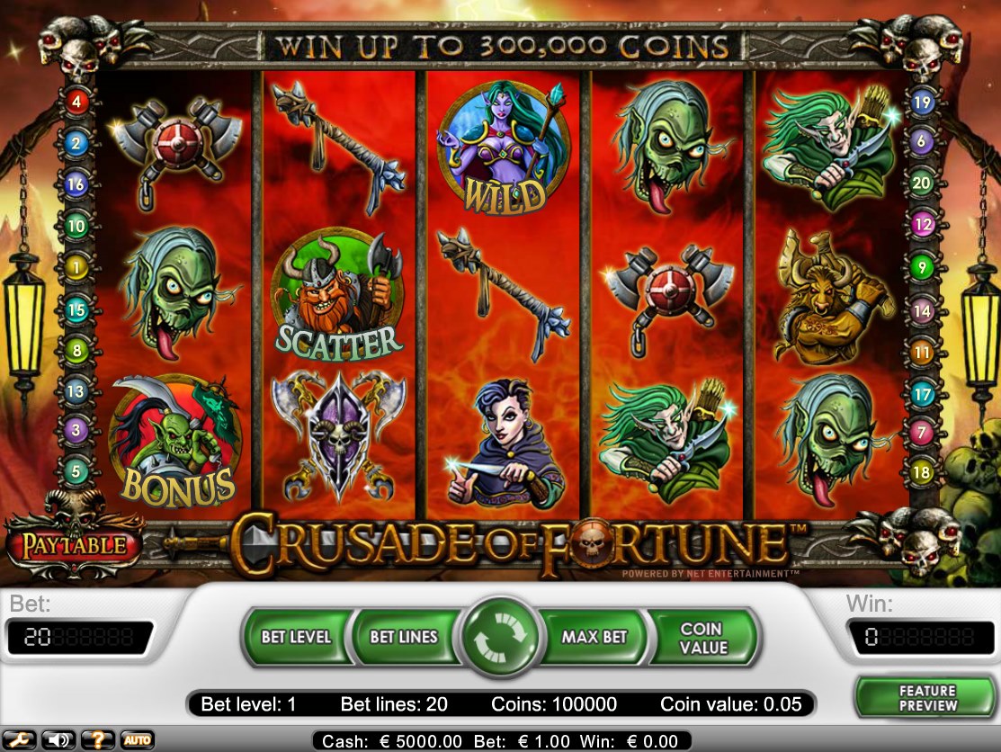 Crusade Of Fortune Pokie Review