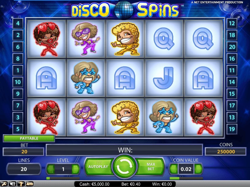 Disco Spins Pokie Review