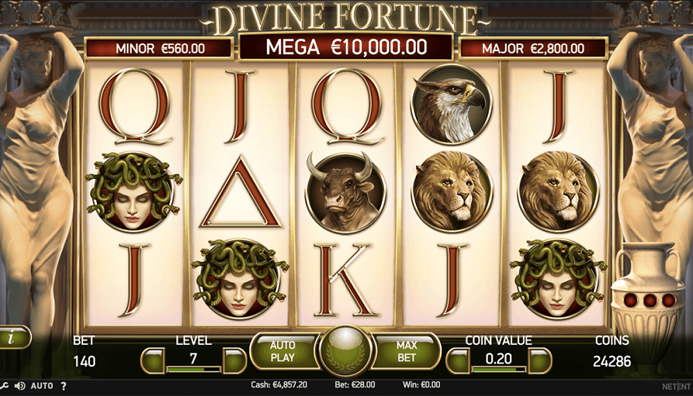 Divine Fortune Pokie Review