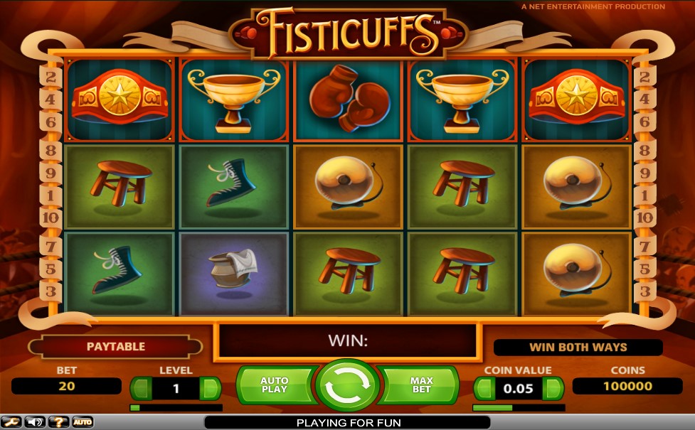 Fisticuffs Pokie Review