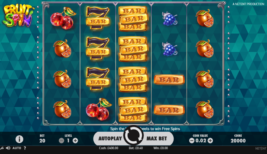 Fruit Spin Pokie Review